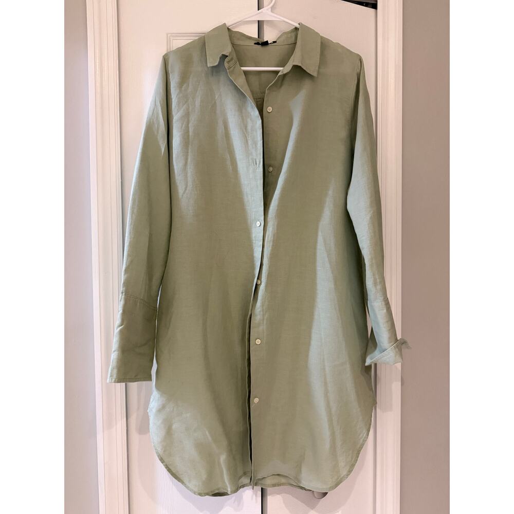 J crew medium green dress